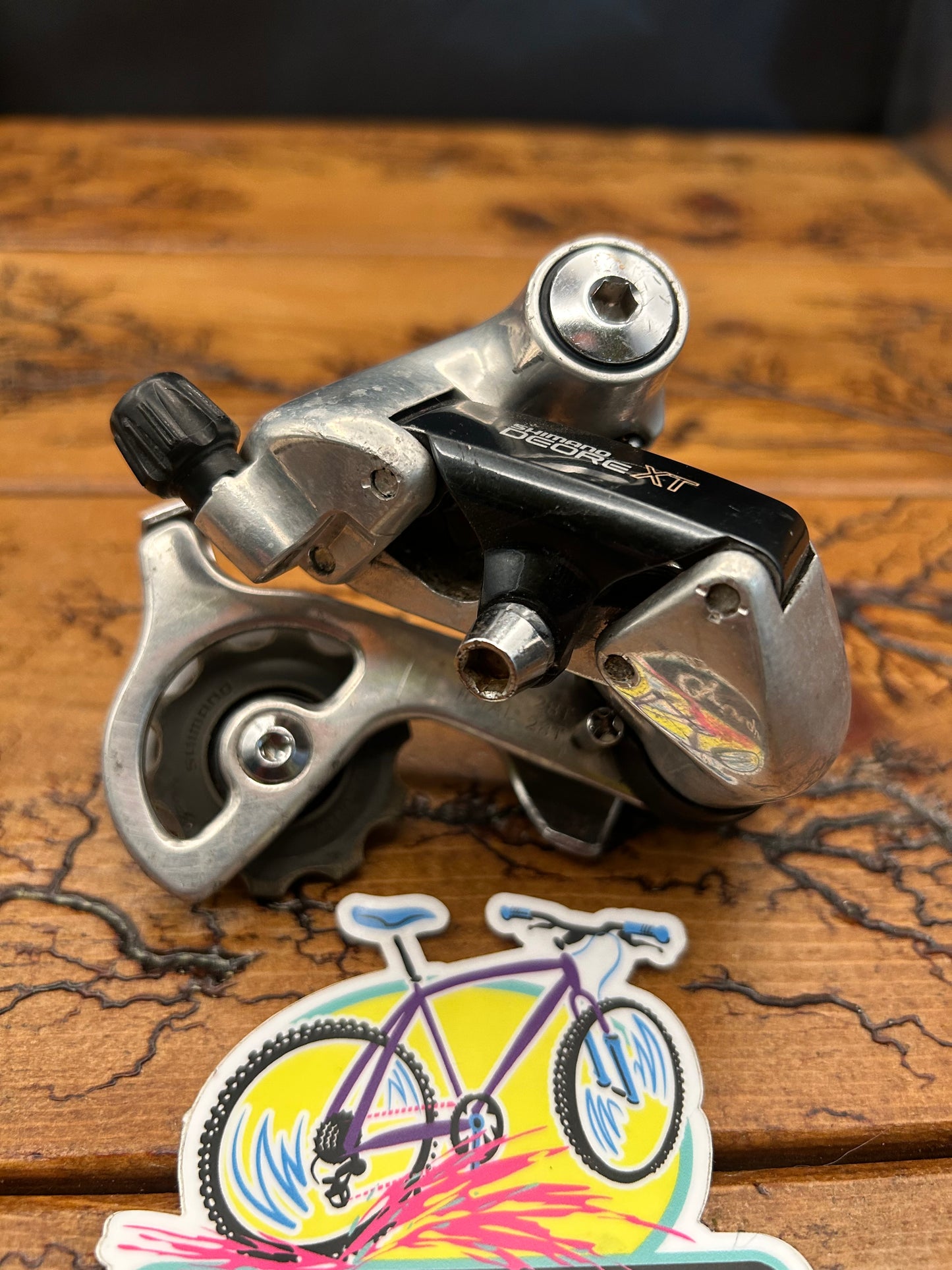 Shimano Deore XT RD-M735 Short Cage Rear Derailleur VG