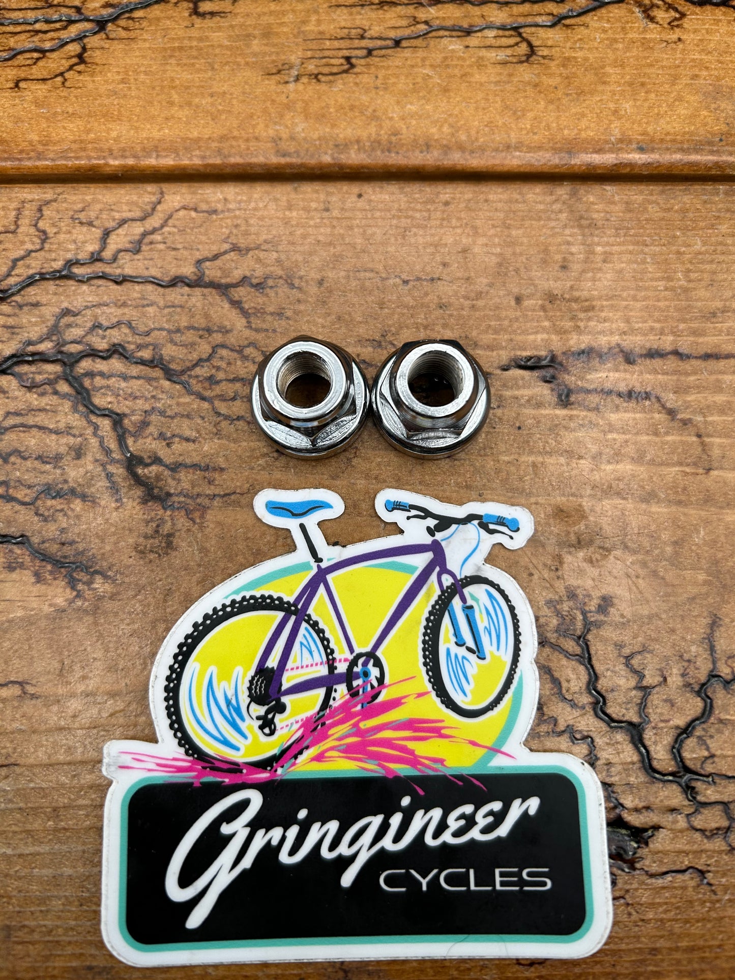 Campagnolo Track Front Axle Nut Pair Part # 667