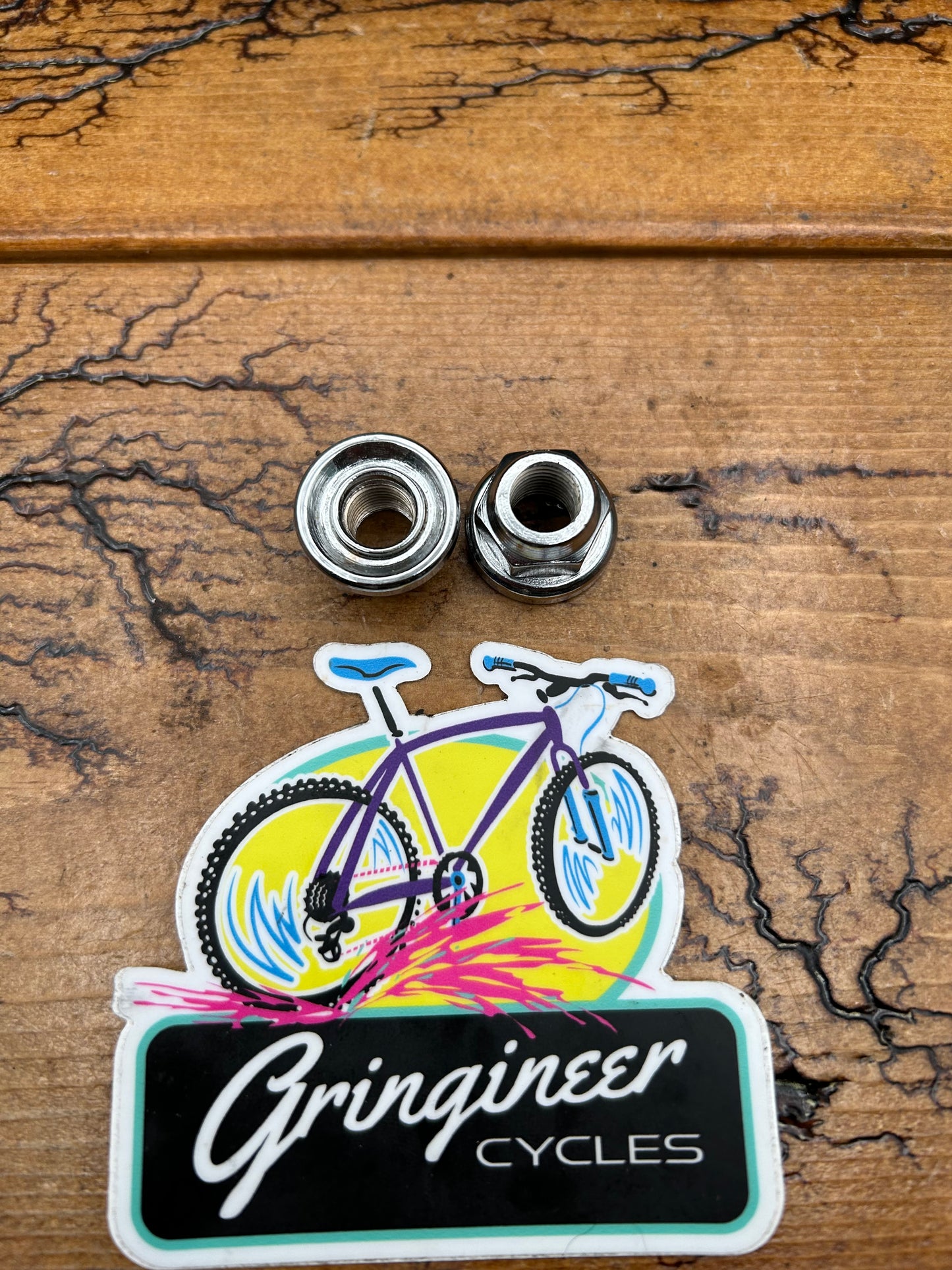 Campagnolo Track Front Axle Nut Pair Part # 667