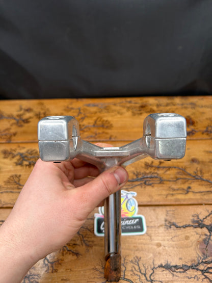 SR Slingshot MTS-100 Silver 1 Inch Quill Stem