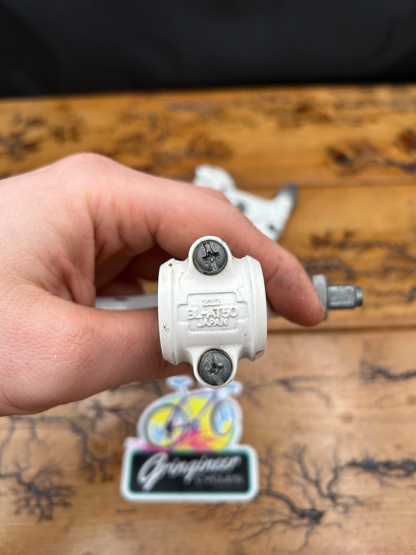 Shimano White BL-AT50 Short Pull Brake Levers