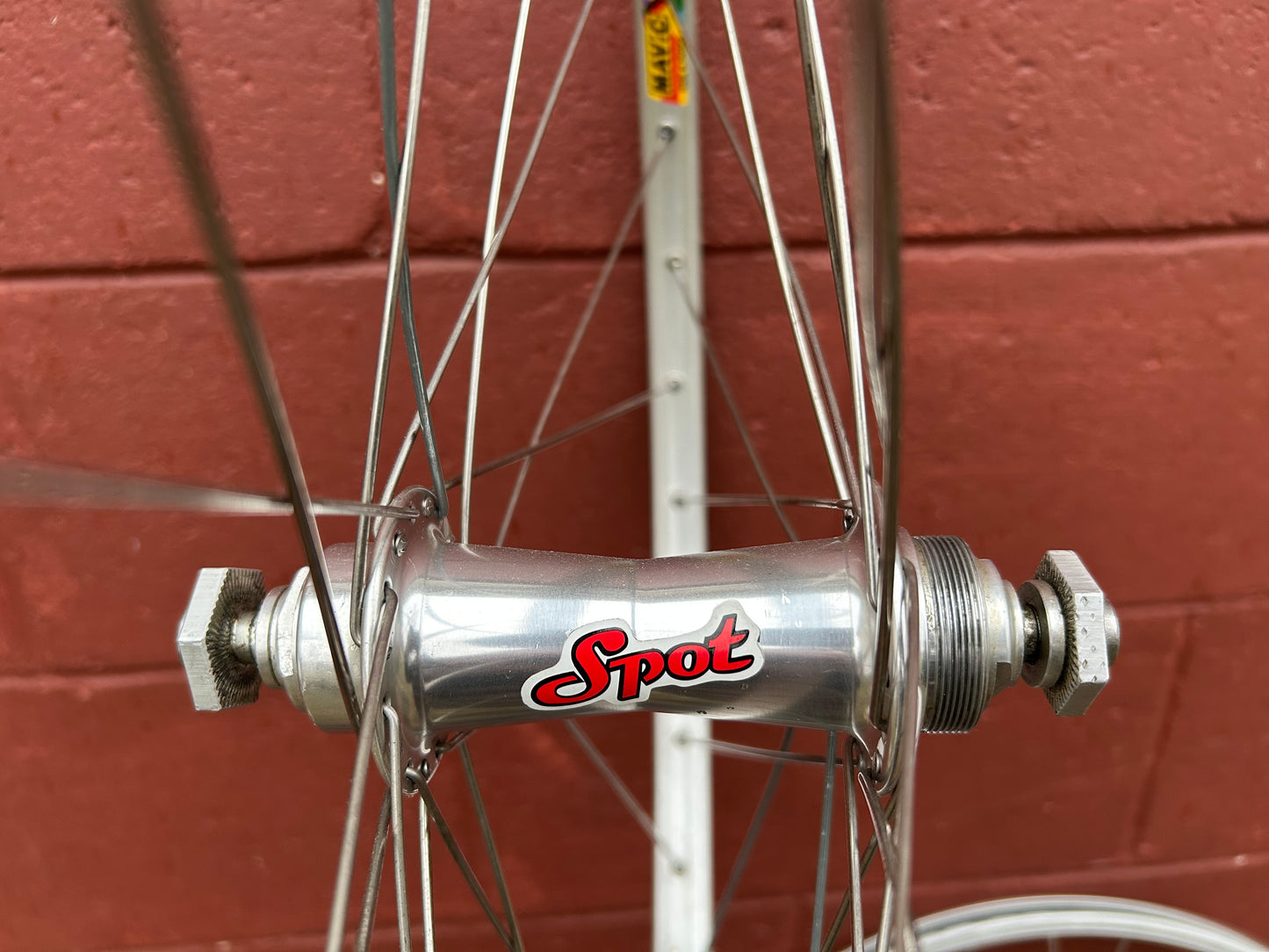 Mavic M231 Spot Bolt On Single Speed 26" Wheelset