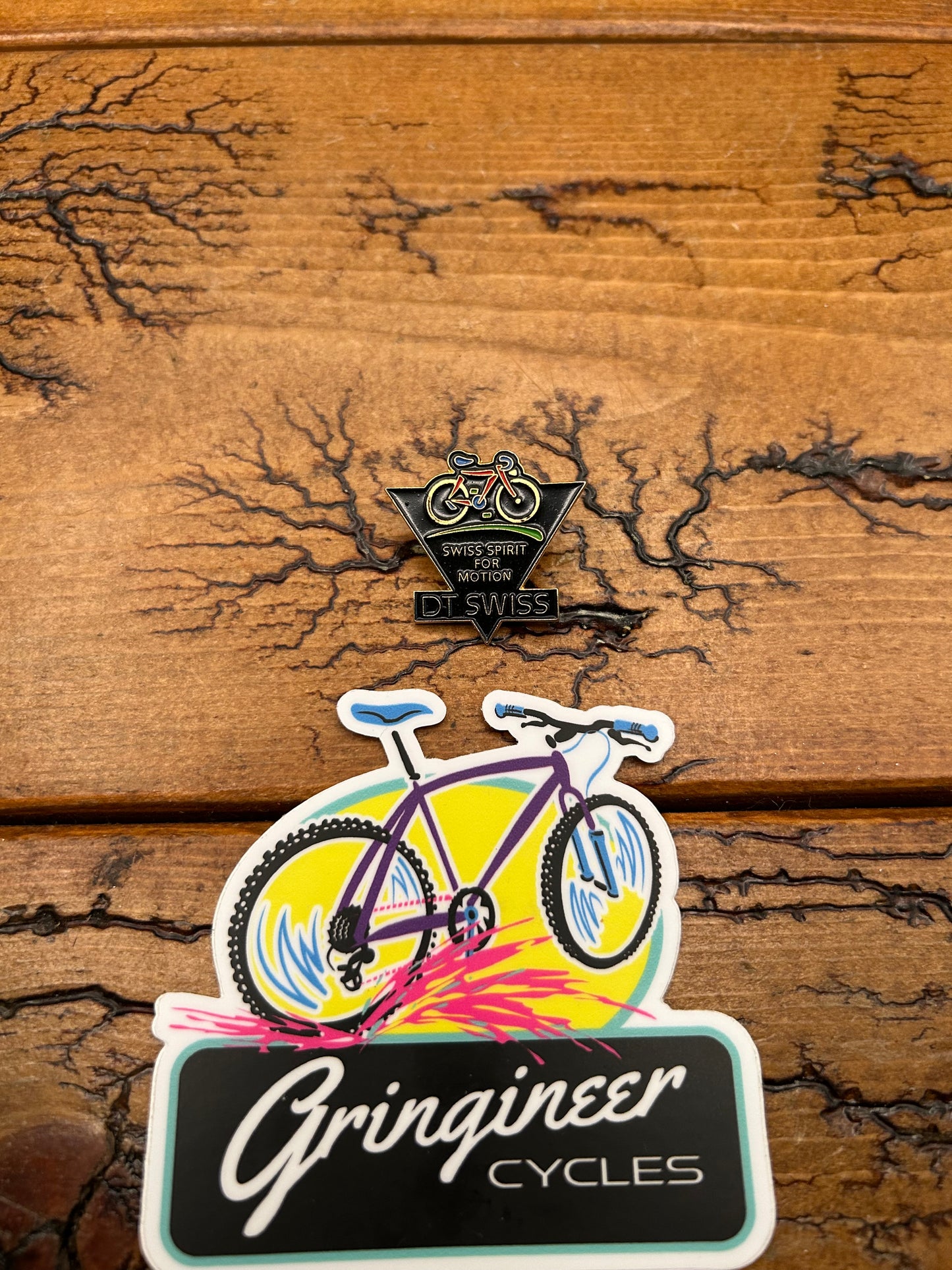 DT Swiss Lapel Pin