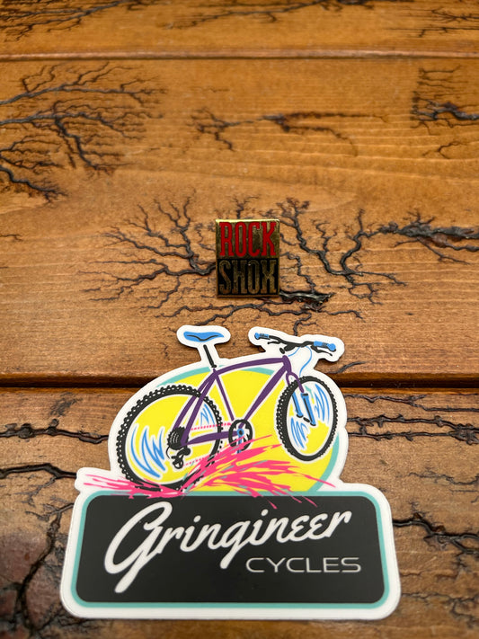 Rock Shox Lapel Pin