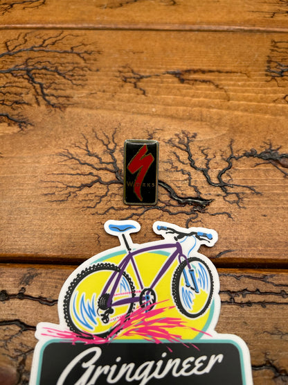 Specialized S Works Lapel Pin