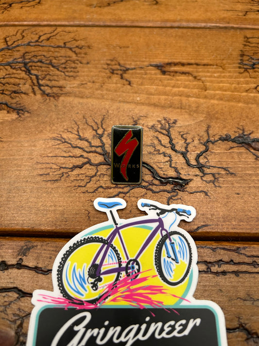 Specialized S Works Lapel Pin