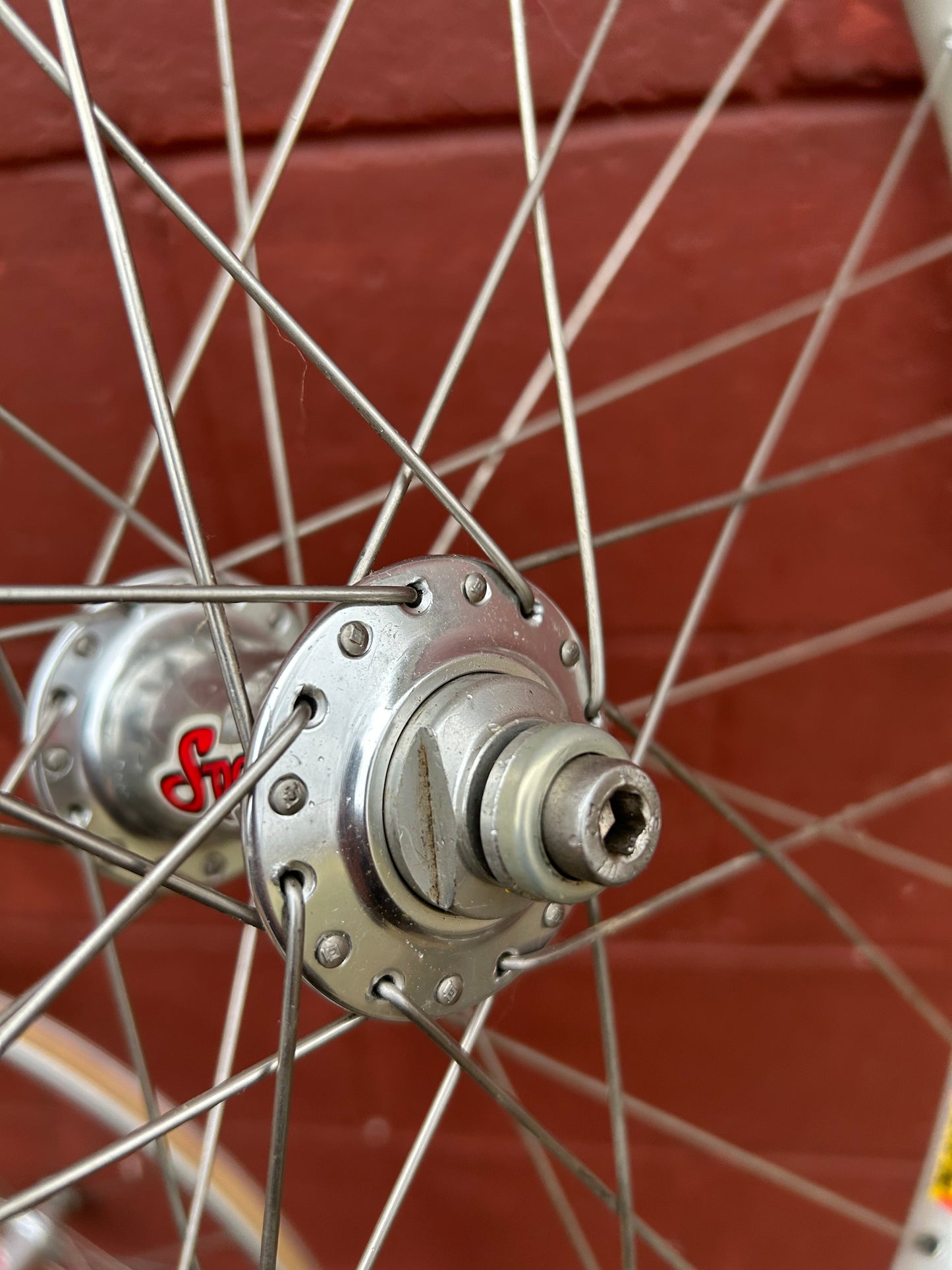 Mavic M231 Spot Bolt On Single Speed 26" Wheelset