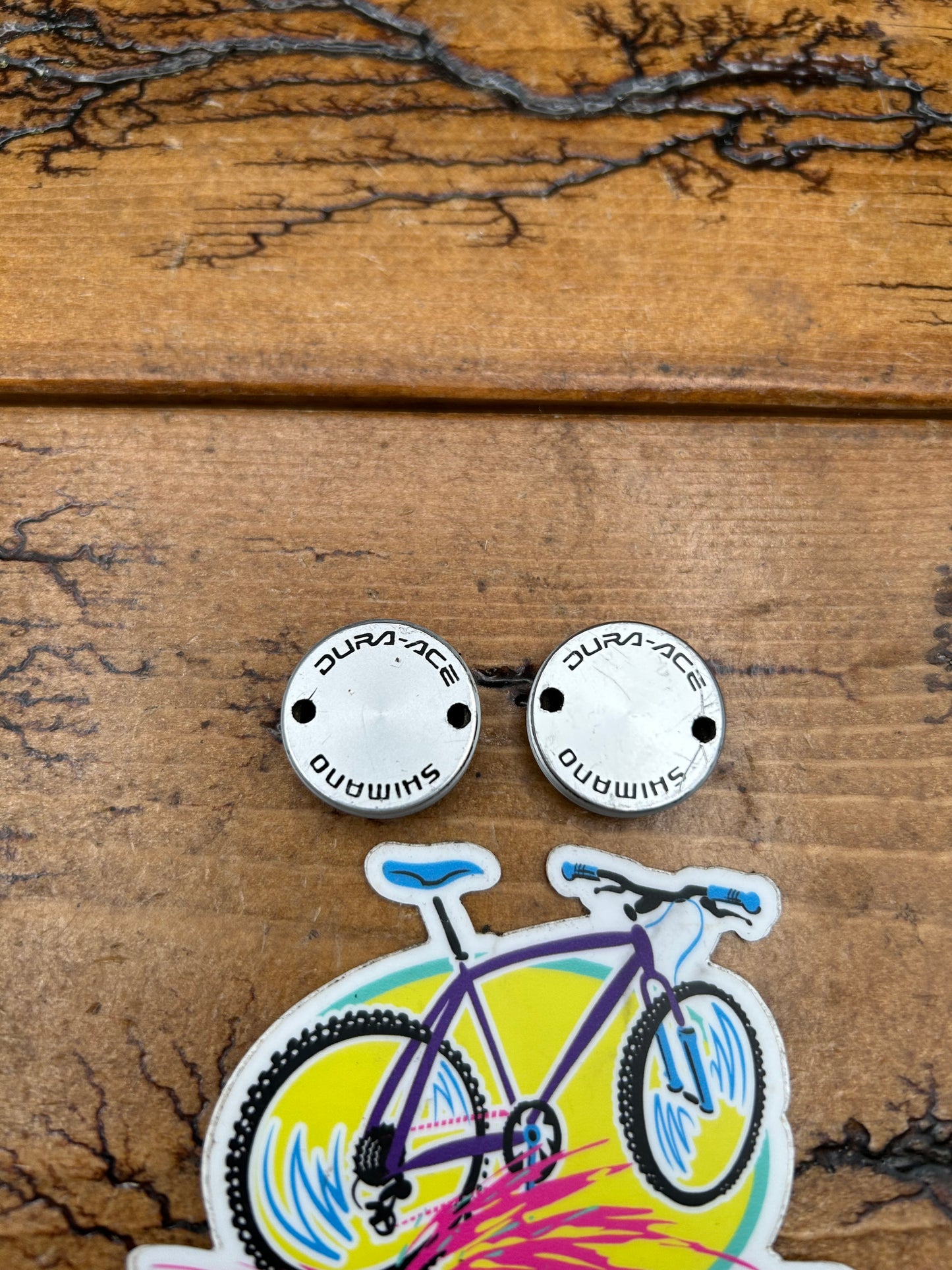 Shimano Dura Ace Crank Bolt Covers