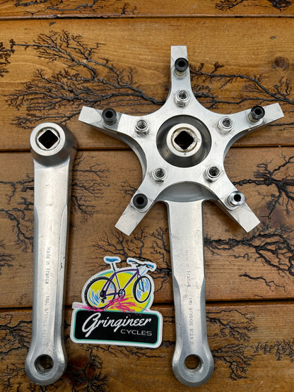 Mavic 631 Starfish Triple 130/74BCD 180mm Crankarms