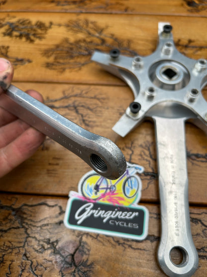 Mavic 631 Starfish Triple 130/74BCD 180mm Crankarms