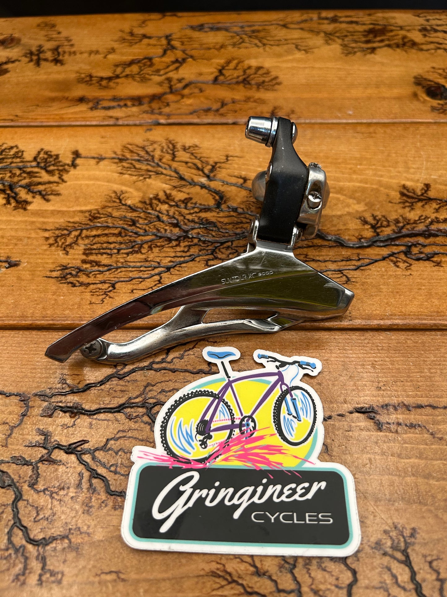 Suntour XC 9000 28.6mm Bottom Pull Front Derailleur