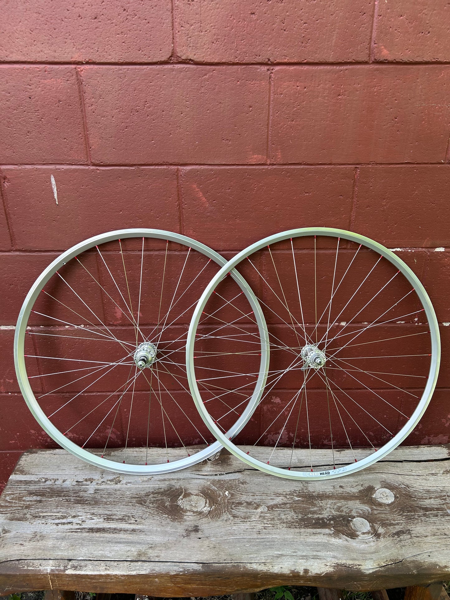 Velocity Aerohead Campagnolo C-Record 700c QR Rim Brake Wheelset