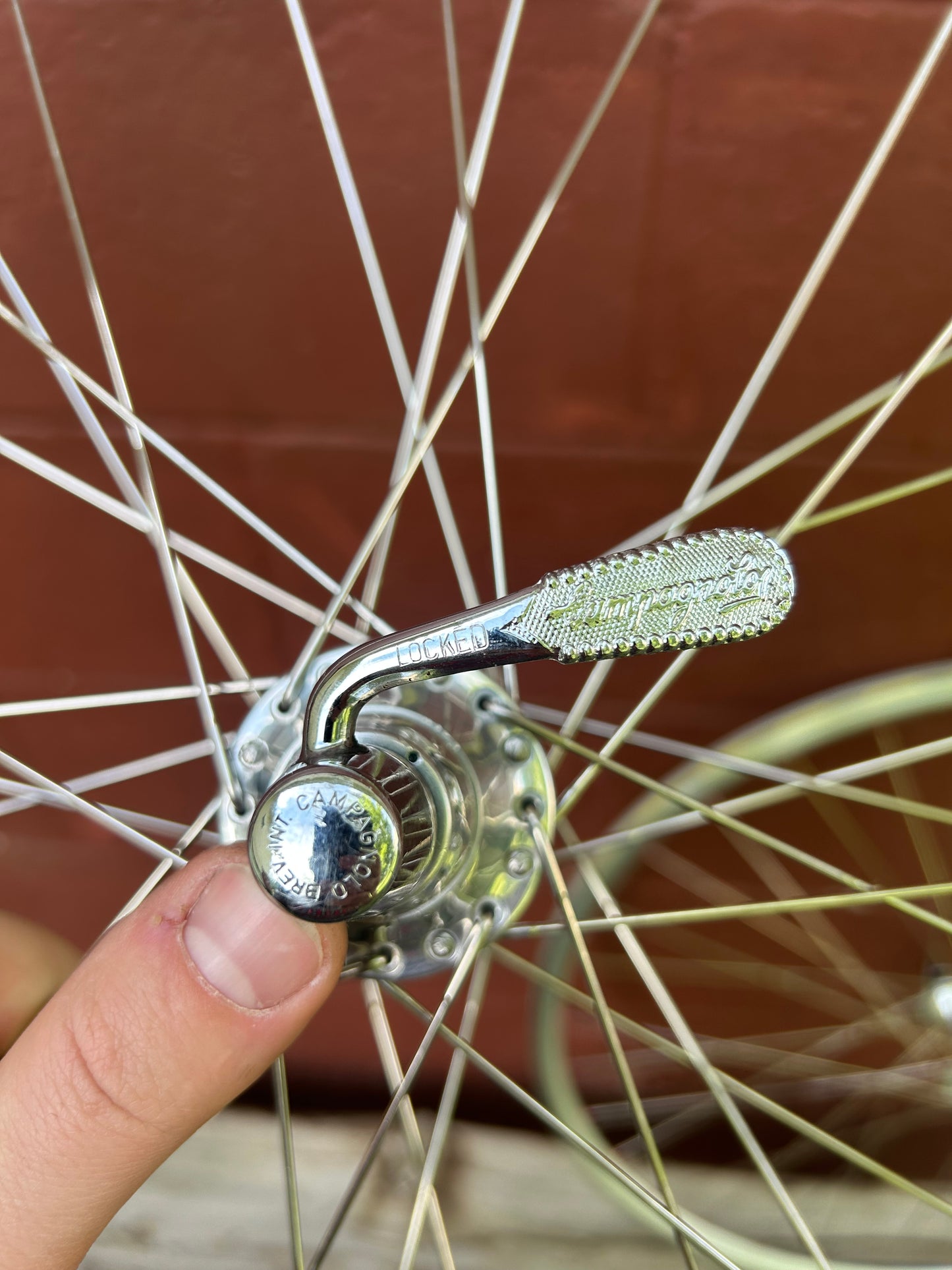 Velocity Aerohead Campagnolo C-Record 700c QR Rim Brake Wheelset