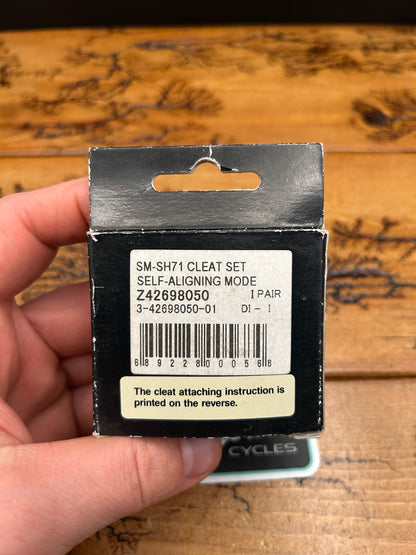 Shimano SM-SH71 Self-Algning SPD Cleats NOS