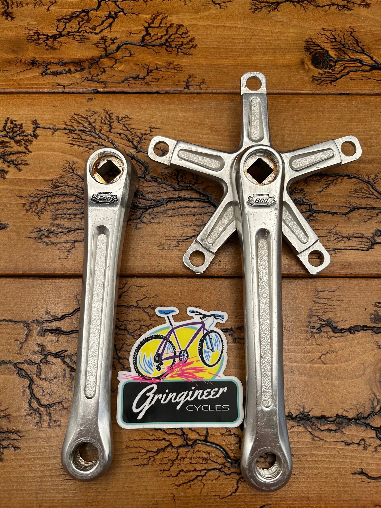 Shimano 600 Arabesque FC-6200 170mm Crankset