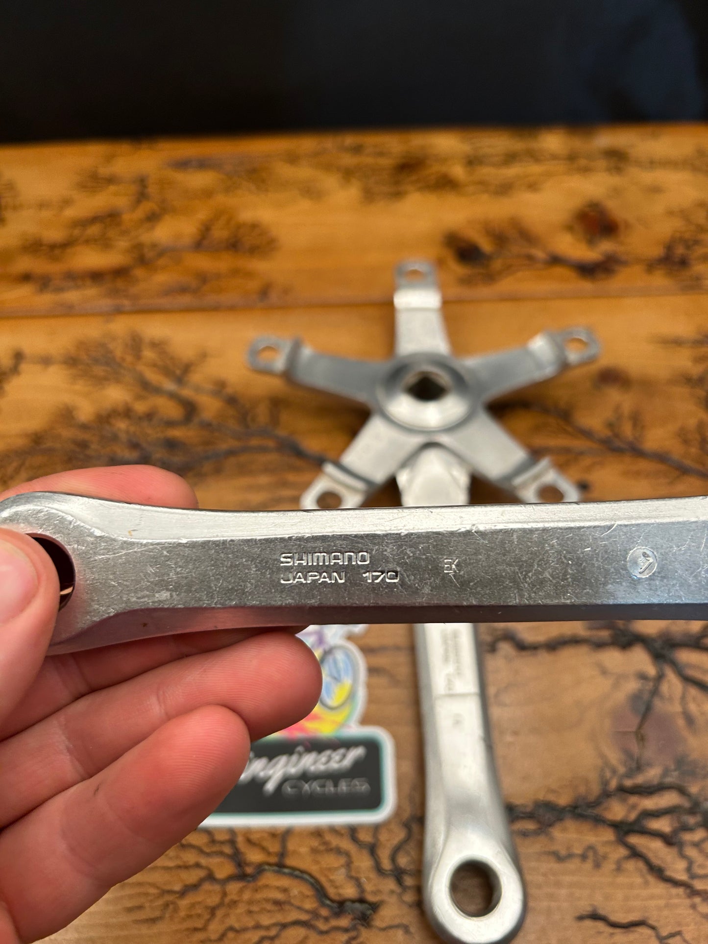 Shimano 600 Arabesque FC-6200 170mm Crankset