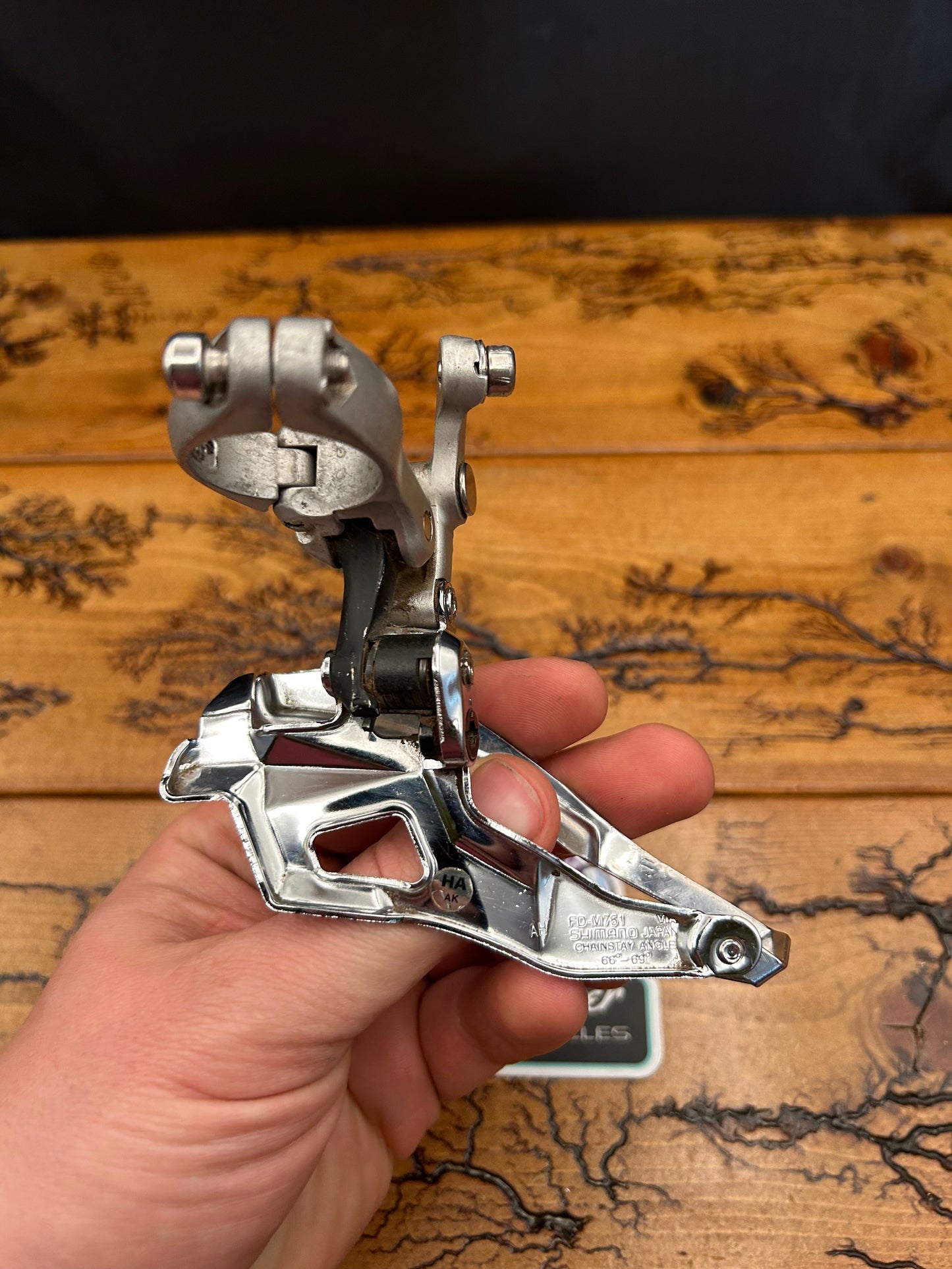 Shimano Depre XT FD-M751 28.6mm Bottom Pull Front Derailleur