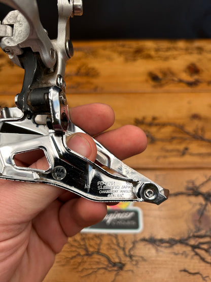 Shimano Depre XT FD-M751 28.6mm Bottom Pull Front Derailleur