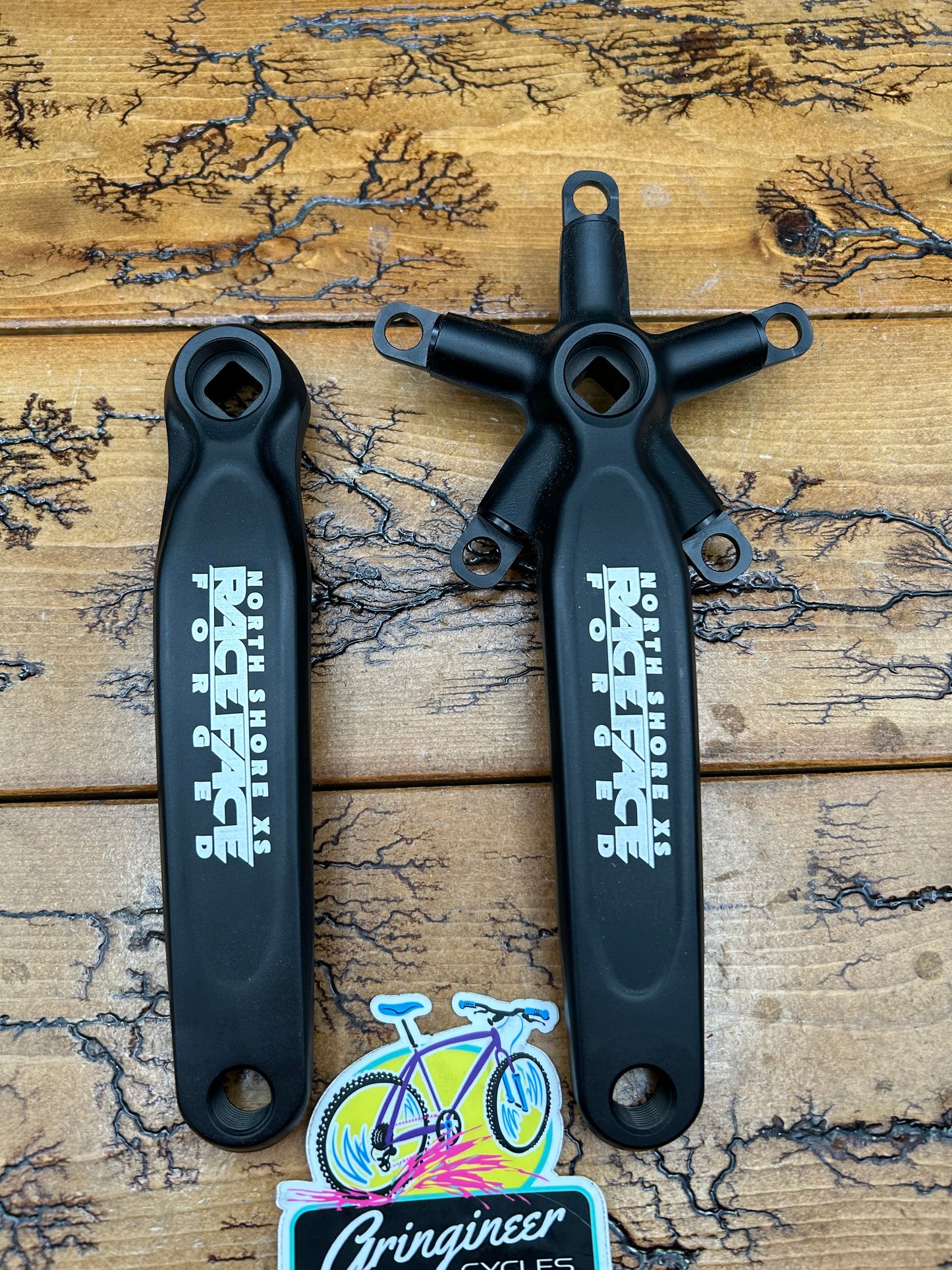 Raceface North Shore XC 110/74 BCD Triple 175mm Square Taper Crankset NOS