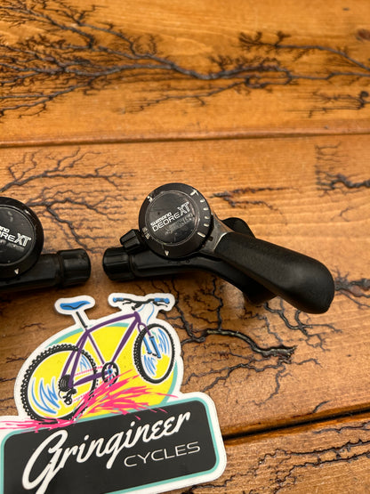 Shimano Deore XT SL-M730 3x6 Thumb Shifter Set