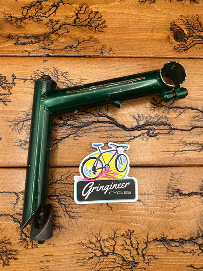 GT 145mm Dark Green 1 1/8 Inch Quill Stem