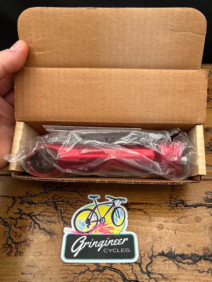 Ringle Zooka Red 135mm 0 Degree 1 1/8 Threadless Stem NOS