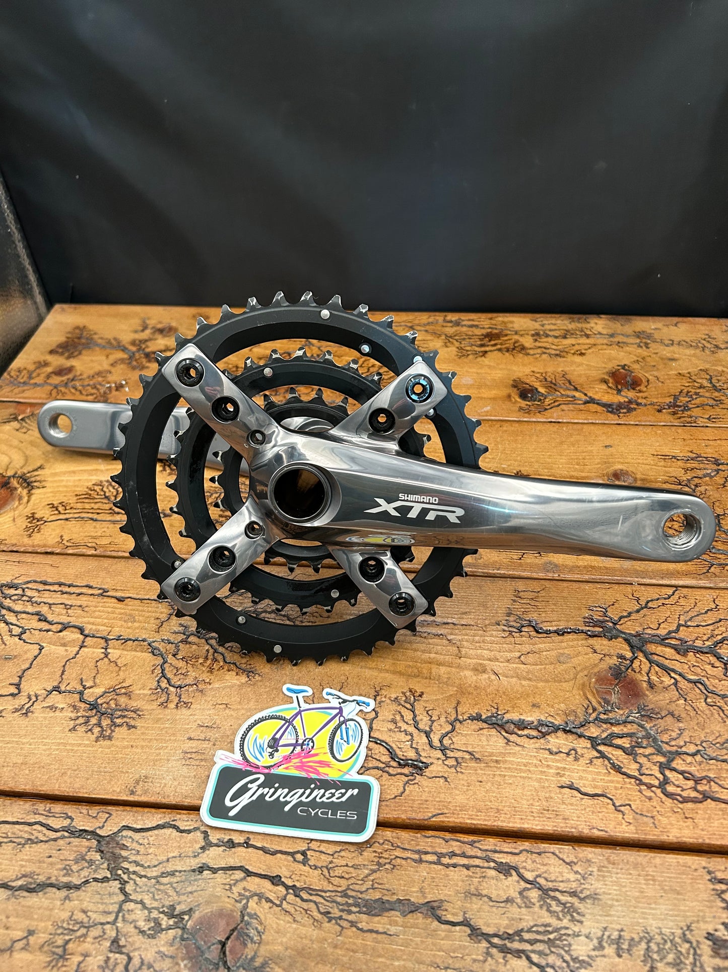 Shimano XTR FC-M960 44/32/22 170mm Crankset With Bottom Bracket