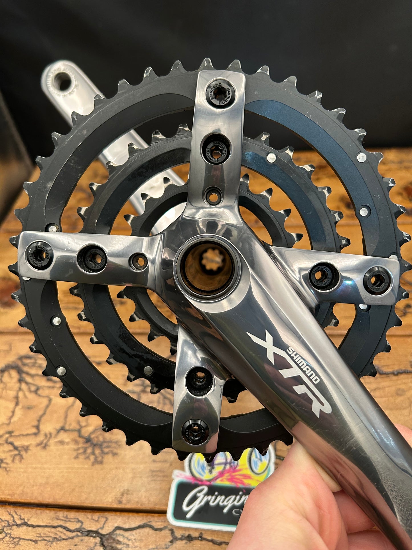 Shimano XTR FC-M960 44/32/22 170mm Crankset With Bottom Bracket