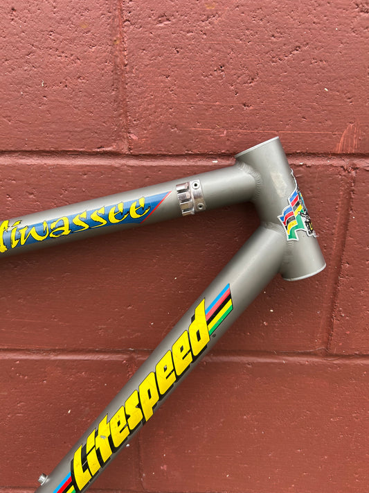 1997 18.5" Litespeed Hiwassee Titanium Frame