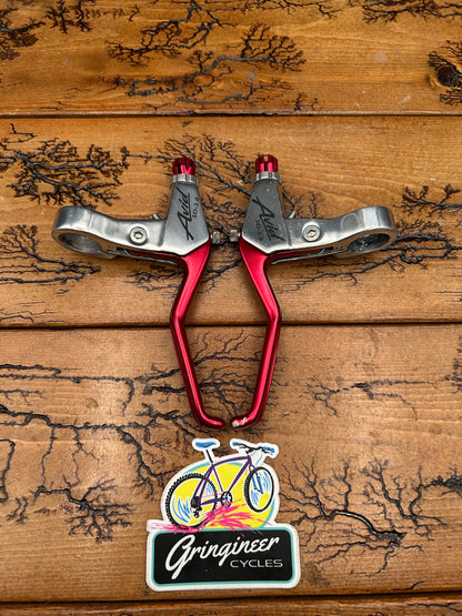 Avid SD-2.0 Red And Silver Brake Levers