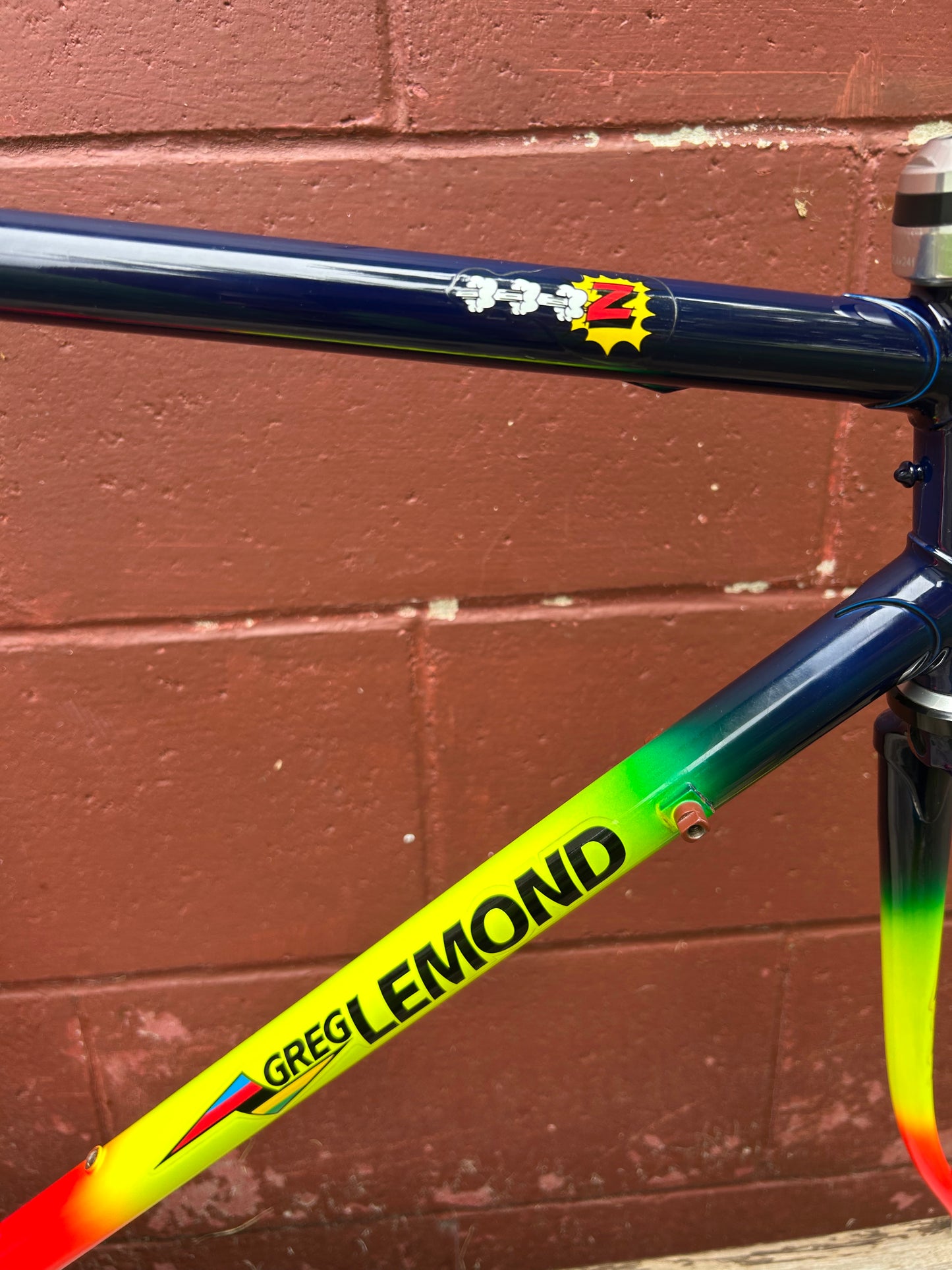 1990 53cm Greg Lemond Team Z Columbus TSX Road Bike Frameset
