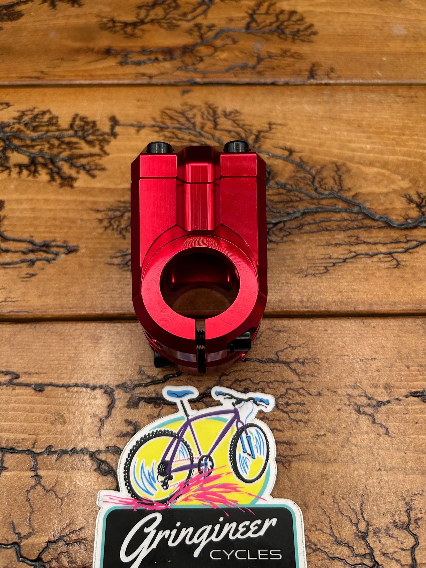 Azonic Barretta Red Anodized 45mm 31.8mm 1 1/8 Threadless Stem