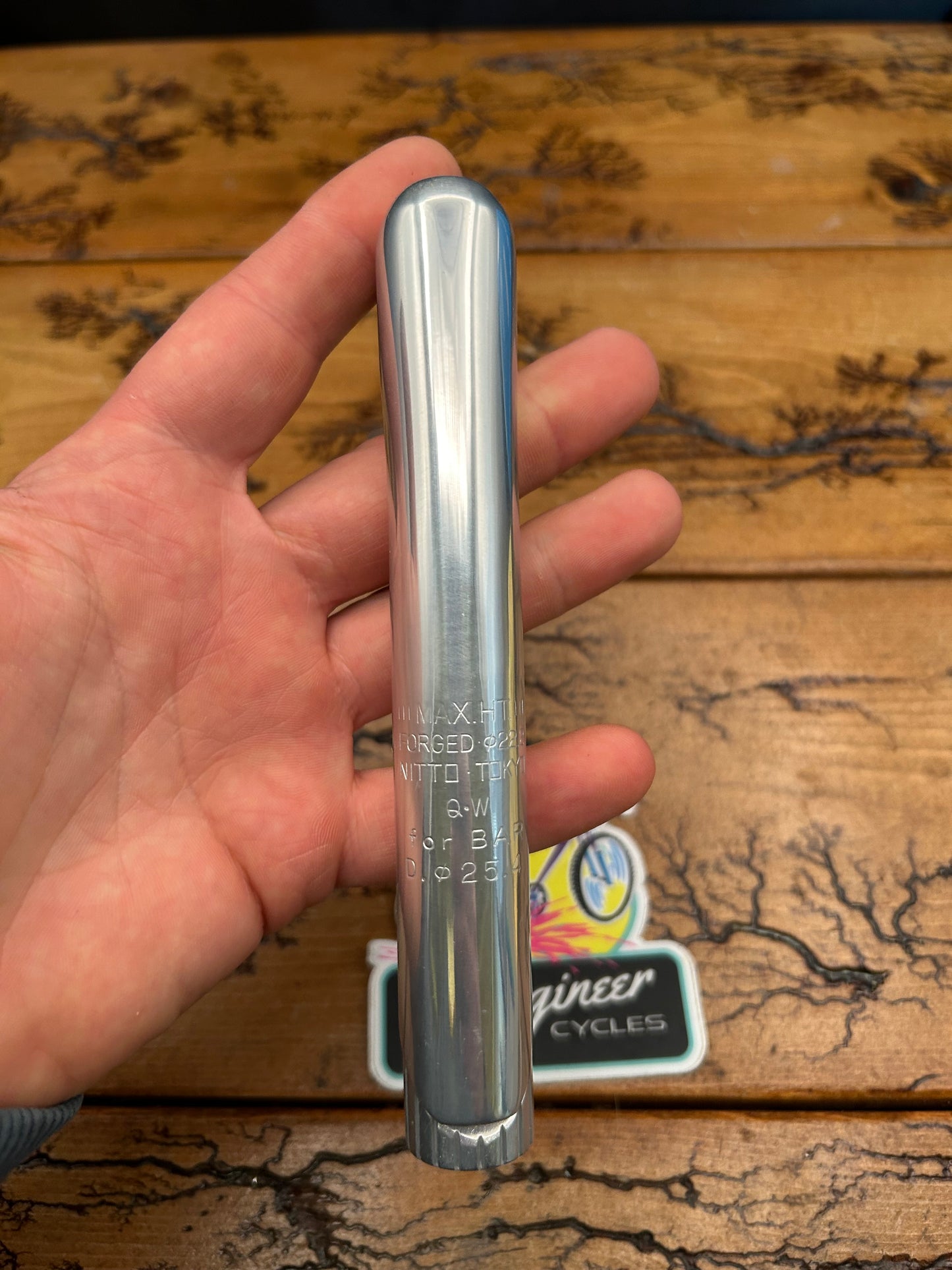 Nitto Pearl 8 NJS 25.4mm 80mm 1 Inch Quill Stem NOS