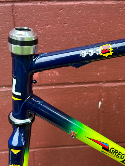 1990 53cm Greg Lemond Team Z Columbus TSX Road Bike Frameset