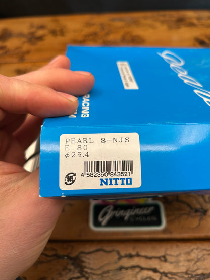 Nitto Pearl 8 NJS 25.4mm 80mm 1 Inch Quill Stem NOS