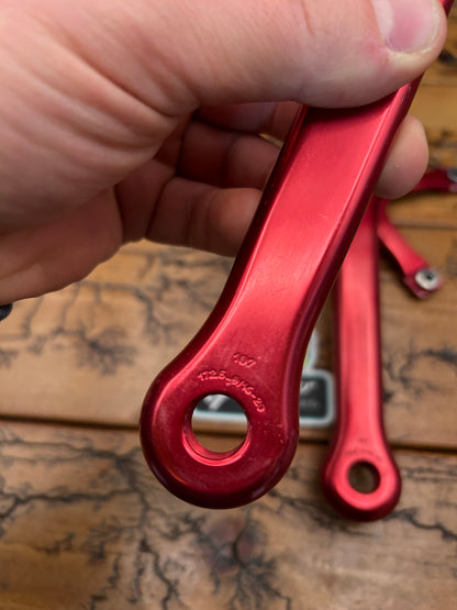 Galli Red Anodized 172.5mm 144 BCD Double Crankset