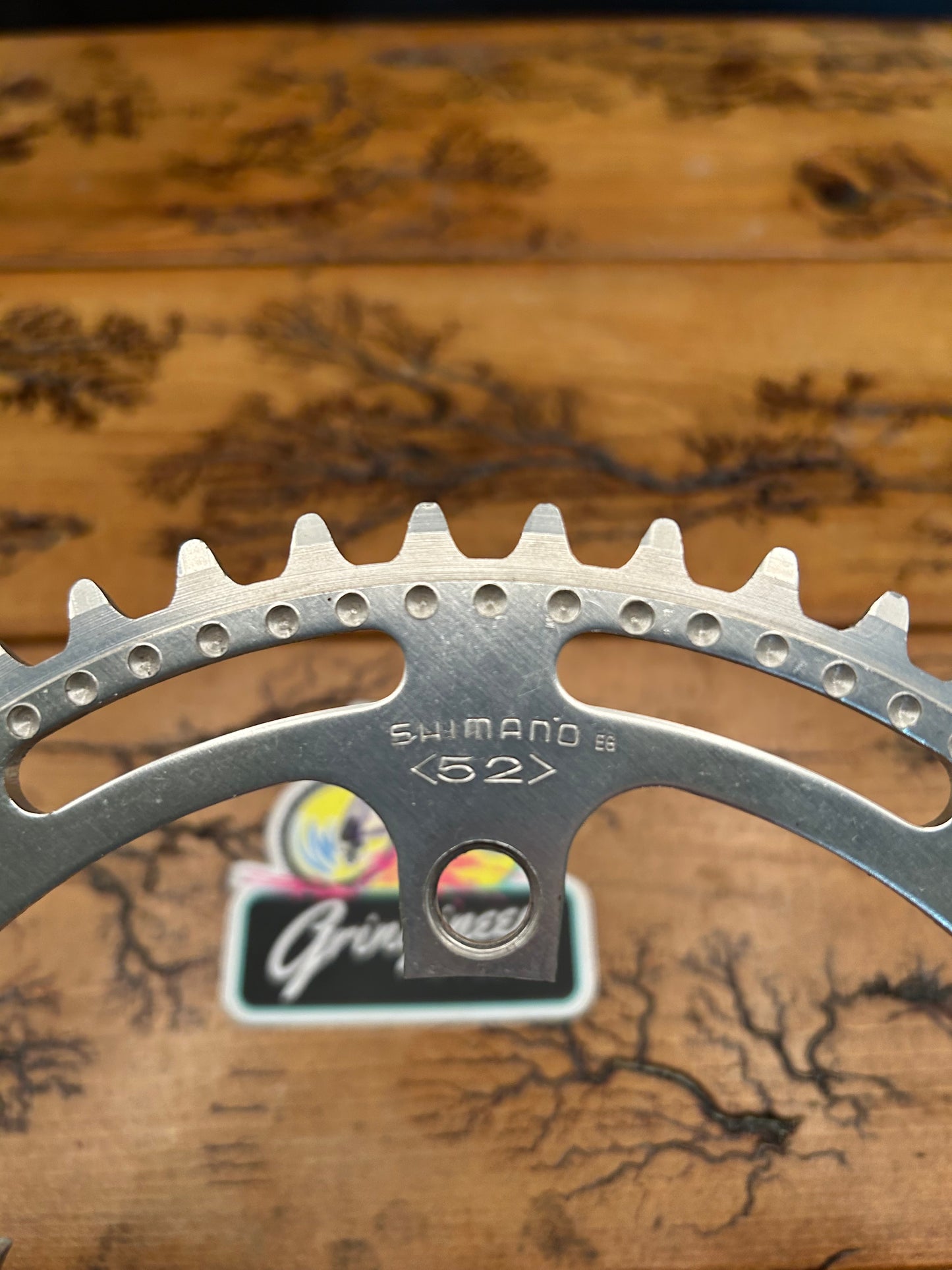 Shimano 52 Tooth 130 BCD 5 Bolt Drillium Chainring
