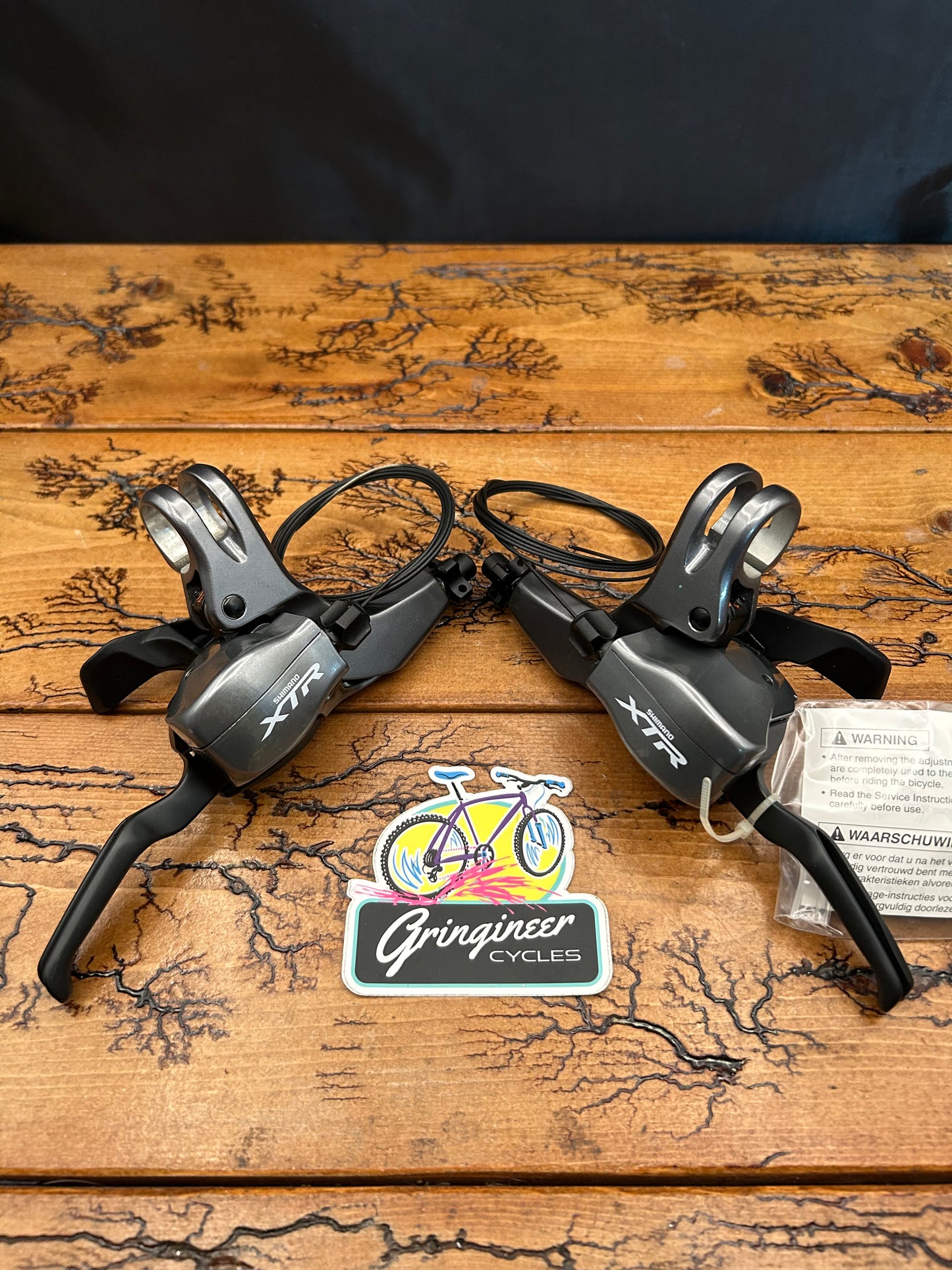 Shimano XTR ST-M961 9 Speed Dual Control Shifter Brake Levers NOS