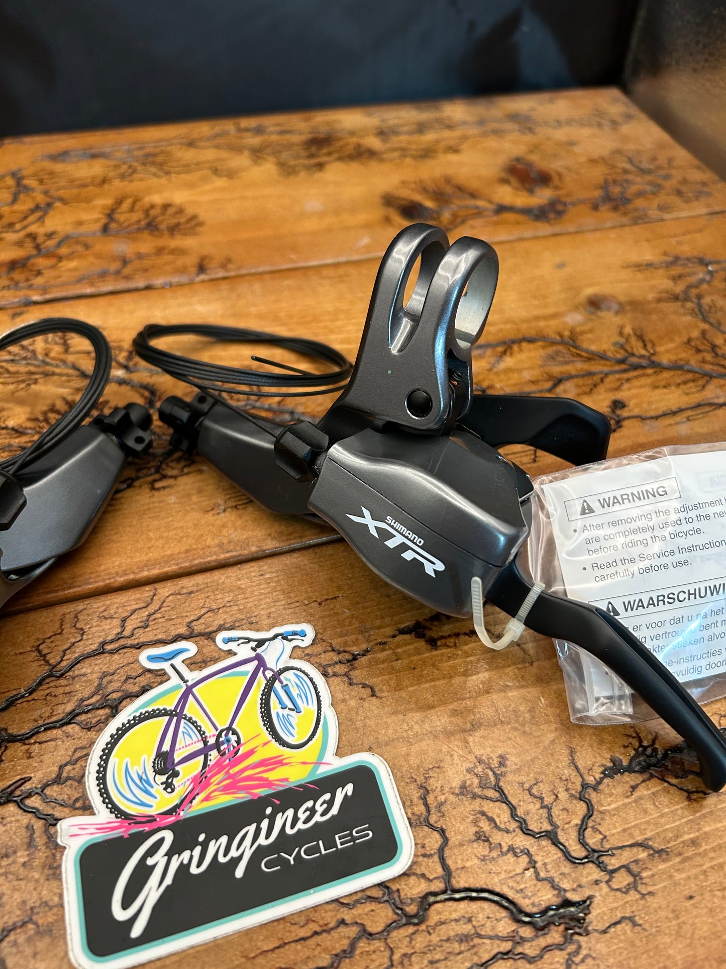 Shimano XTR ST-M961 9 Speed Dual Control Shifter Brake Levers NOS