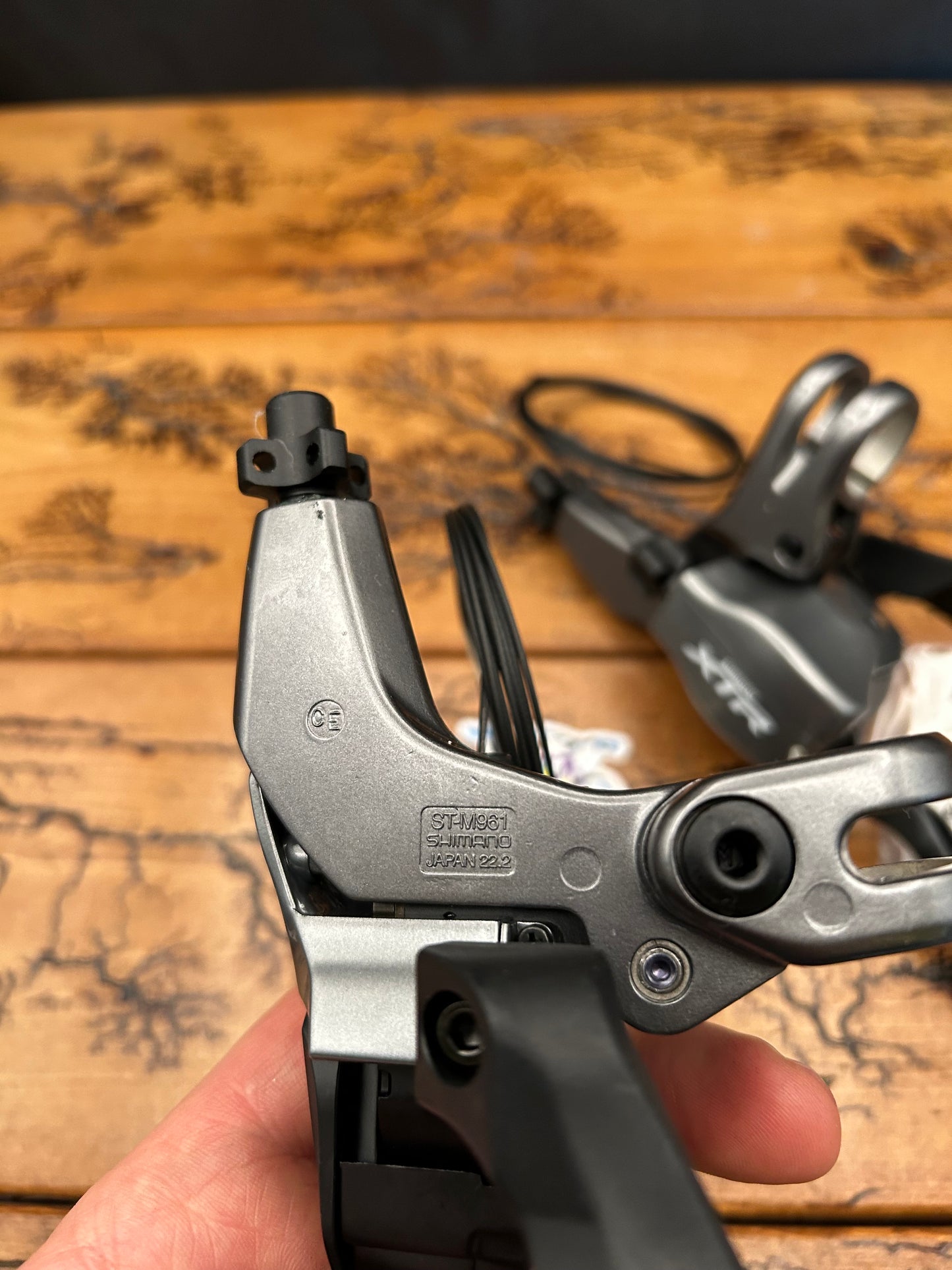 Shimano XTR ST-M961 9 Speed Dual Control Shifter Brake Levers NOS