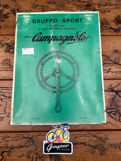 Campagnolo Gran Sport 3320/A 53/42 170mm Crankset NOS