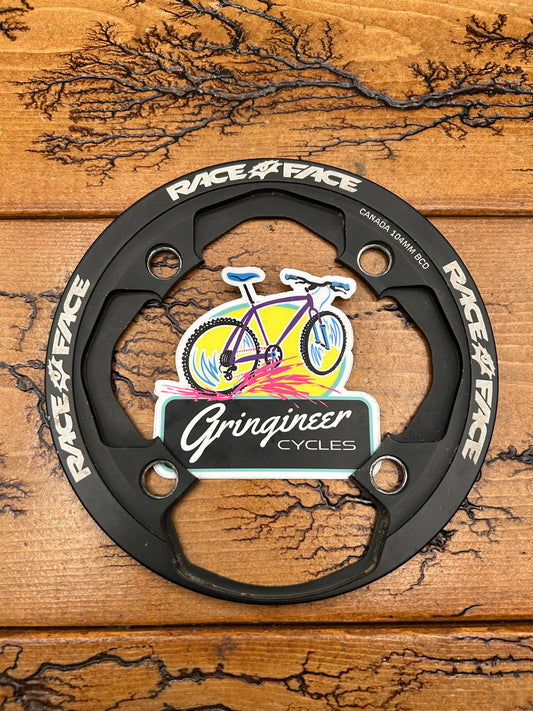 Raceface 104 BCD 4 Bolt 34 Tooth Bash Guard
