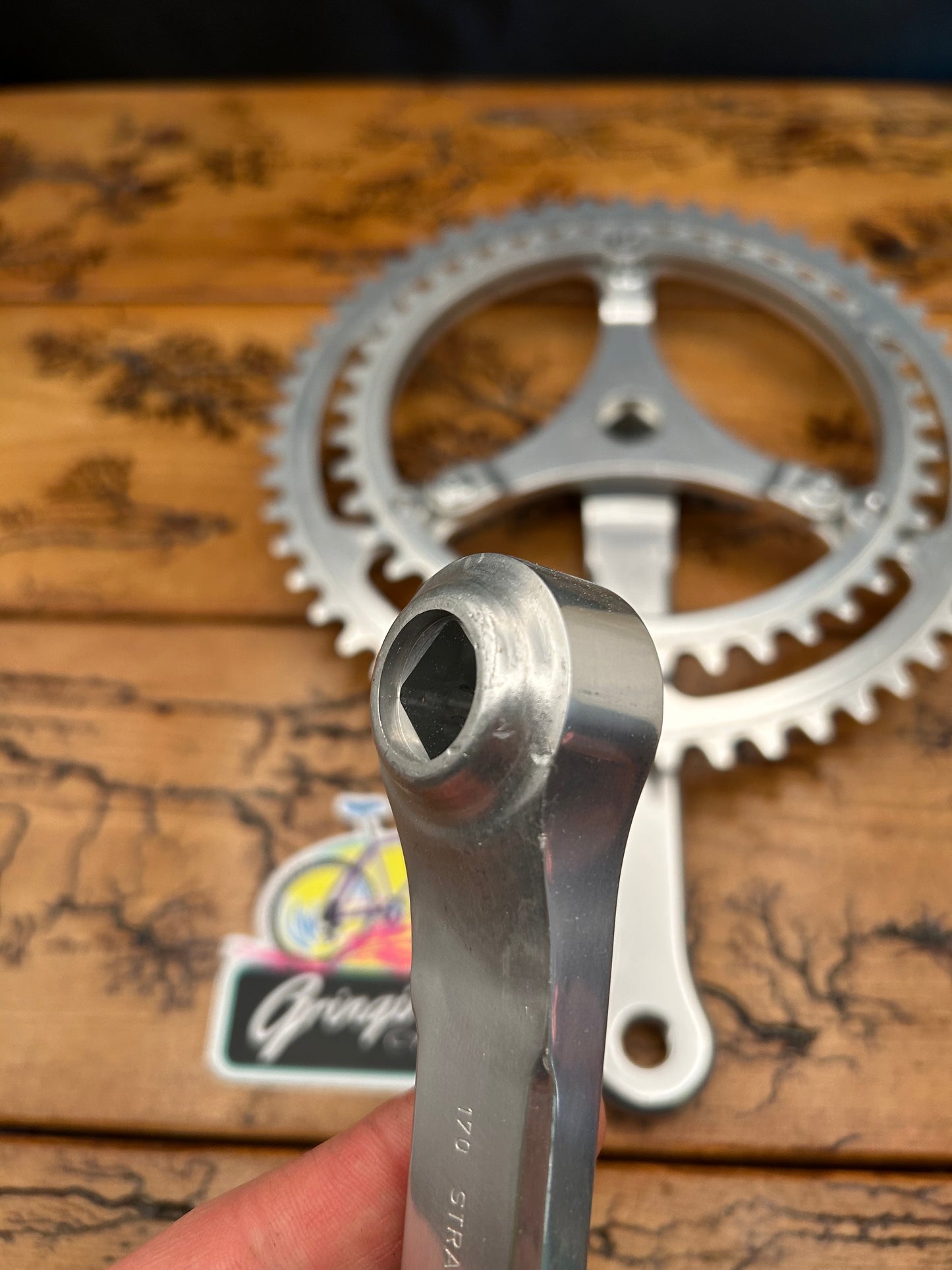 Campagnolo Gran Sport 3320/A 53/42 170mm Crankset NOS