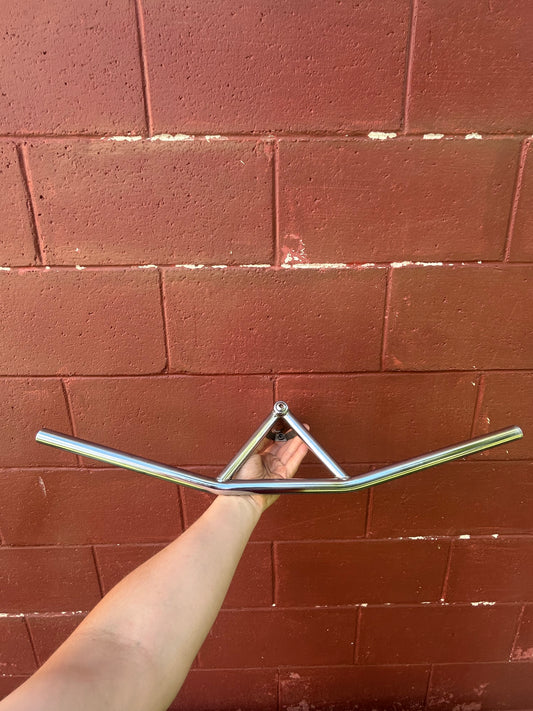 HL 695mm 1 Inch 21.1mm Chrome Bullmoose Handlebar