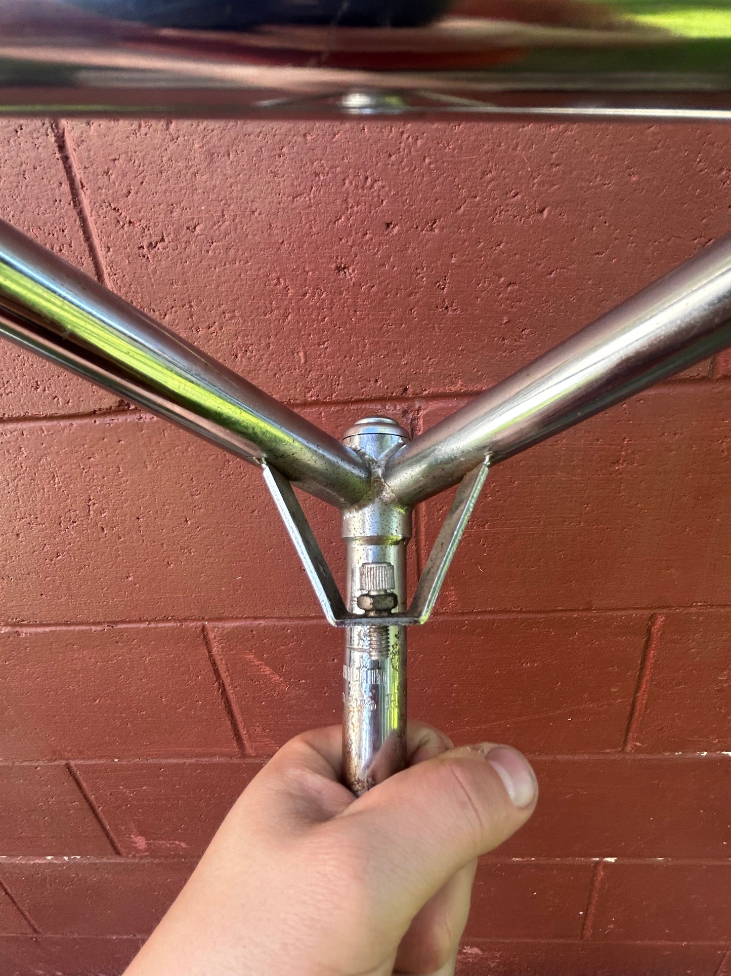 HL 695mm 1 Inch 21.1mm Chrome Bullmoose Handlebar