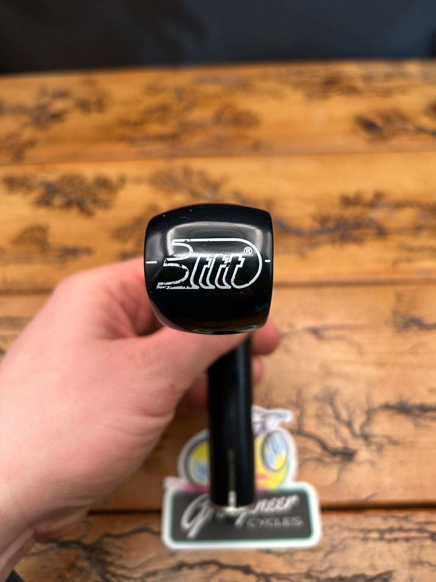 3TTT 100mm Black 25.4mm 1 Inch Quill Stem
