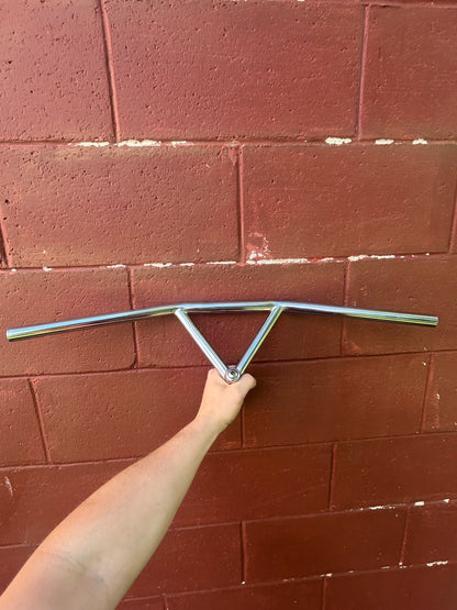 HL 695mm 1 Inch 21.1mm Chrome Bullmoose Handlebar