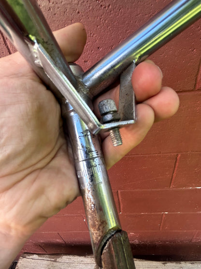 HL 695mm 1 Inch 21.1mm Chrome Bullmoose Handlebar