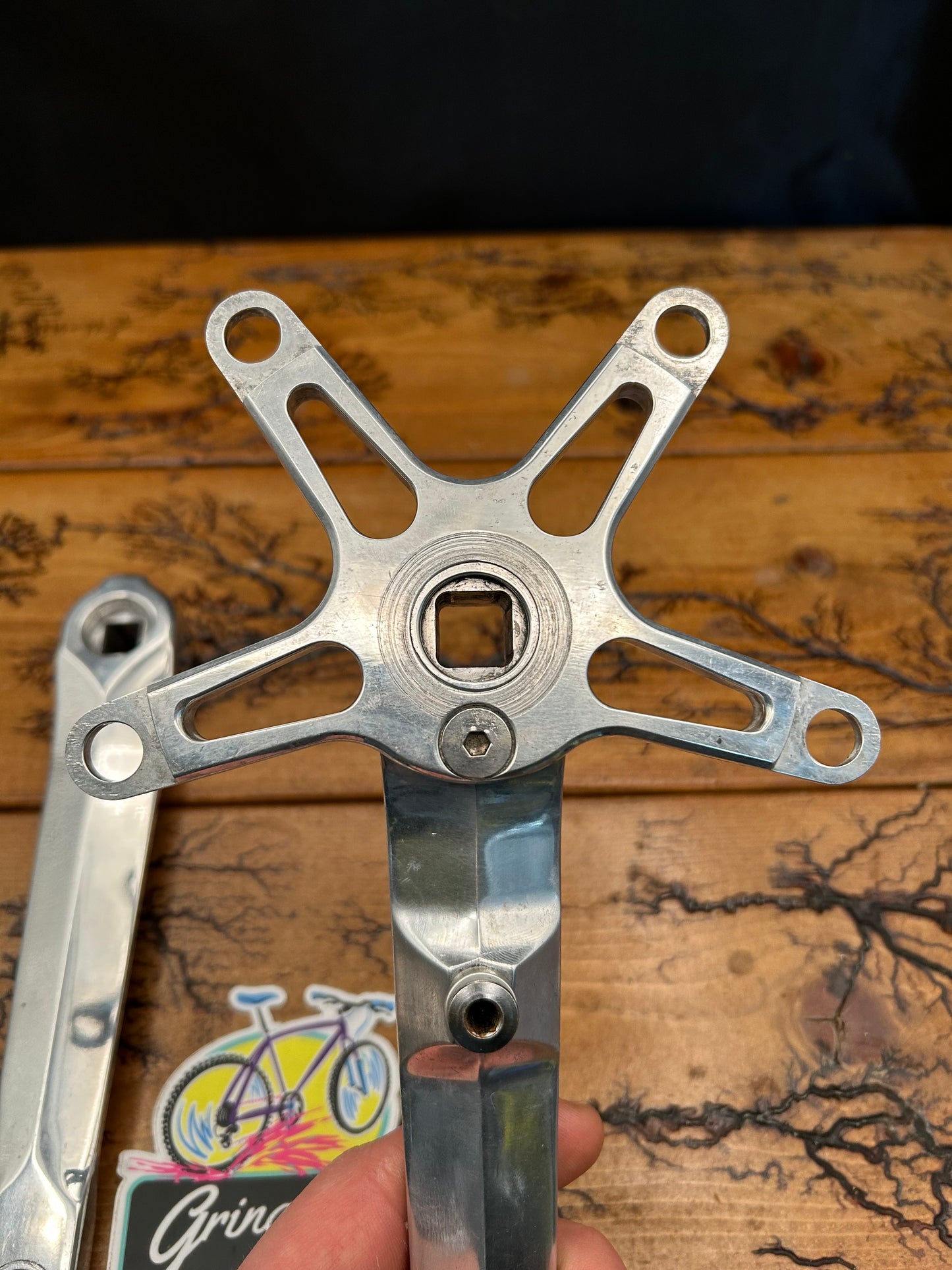 Sampson Stratics Double 130 BCD 172.5mm Crankset