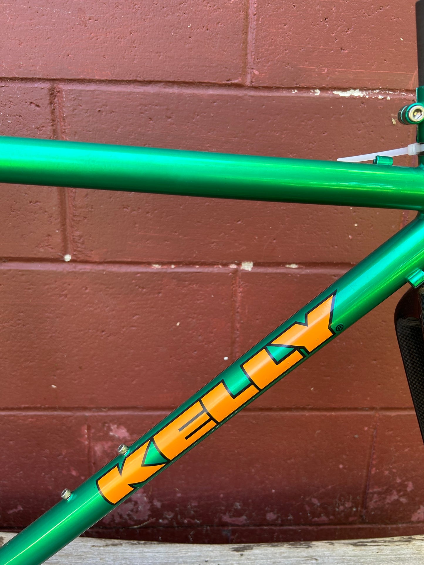 51cm Kelly Cyclocross Green Frameset With Stem